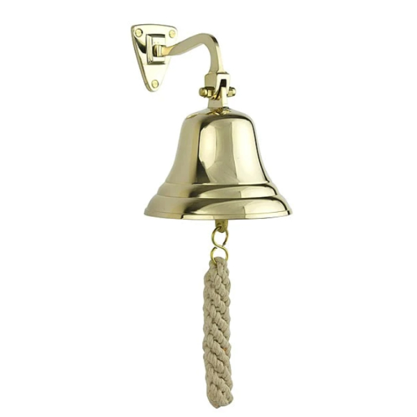 Nauticalia 2946 Quayside Bell with Lanyard - 4 Inch