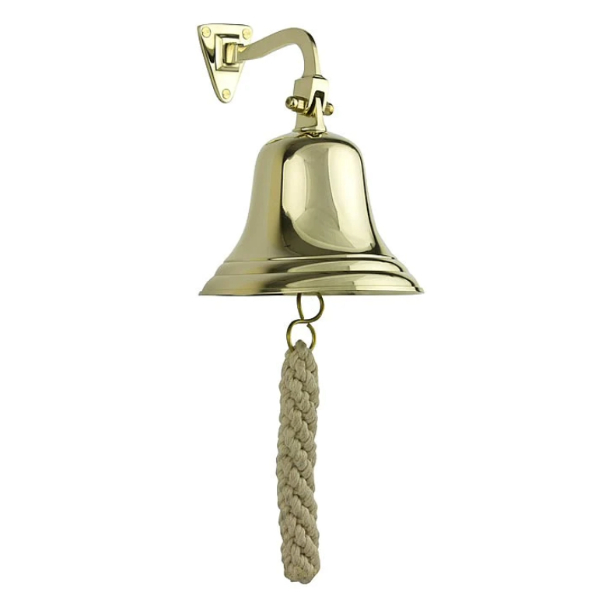 Nauticalia 2947 Quayside Bell with Lanyard - 5 Inch