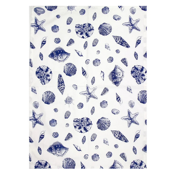 Nauticalia 53005 Shells Tea Towel - 71 x 51cm