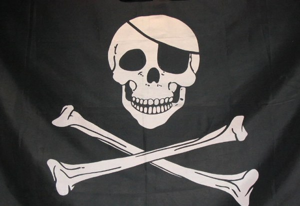 Nauticalia Flag - pirate- 45x30cm