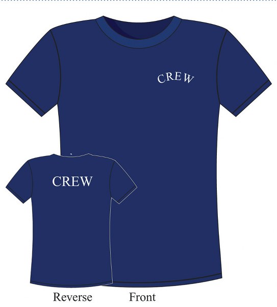 Nauticalia Crew Crew T-Shirt- navy- xx-large