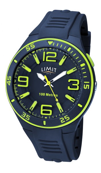 Nauticalia Limit Sports Watch- navy/lime