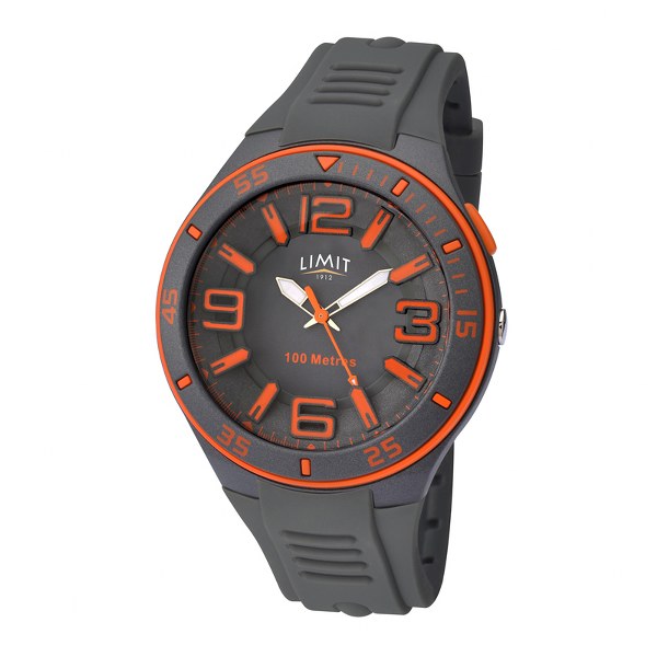 Nauticalia Limit Sports Watch- grey/red