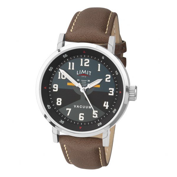 Nauticalia Limit Pilot Watch- silver/brown