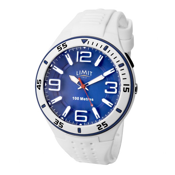 Nauticalia Limit Sports Watch- white/blue