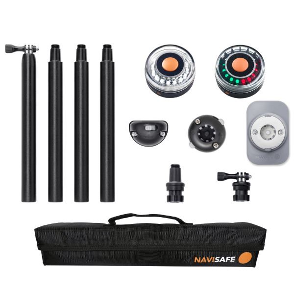 Navisafe Navimount Complete Dinghy Pack c/w Navilight LED Lights