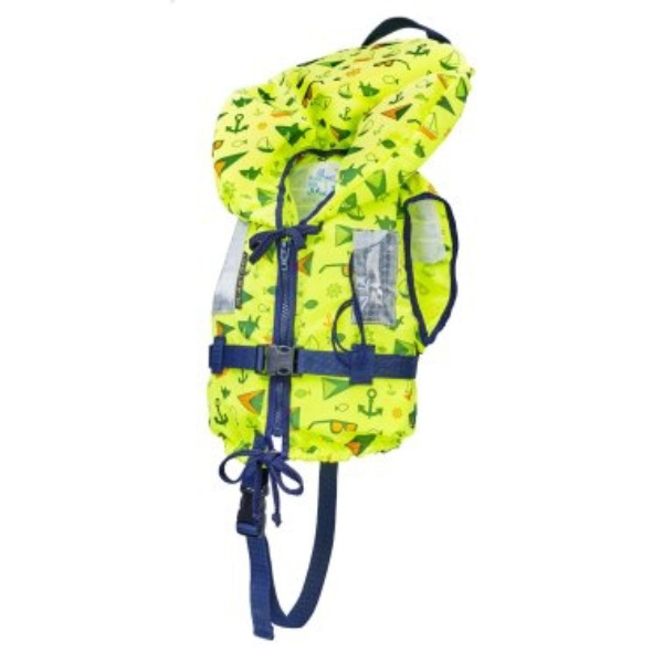 Plastimo Typhon Junior Lifejacket - 100N - 3-10 kg - Lime / Yellow - Image 2