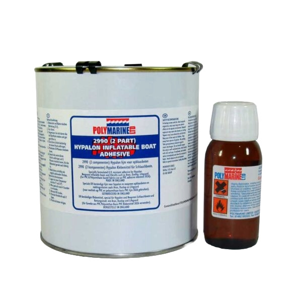 Polymarine Hypalon 2990 2-Part Inflatable Boat Adhesive - 1L / 40ml Cure