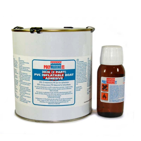 Polymarine PVC 3026 2-Part Inflatable Boat Adhesive - 1L / 40ml Cure