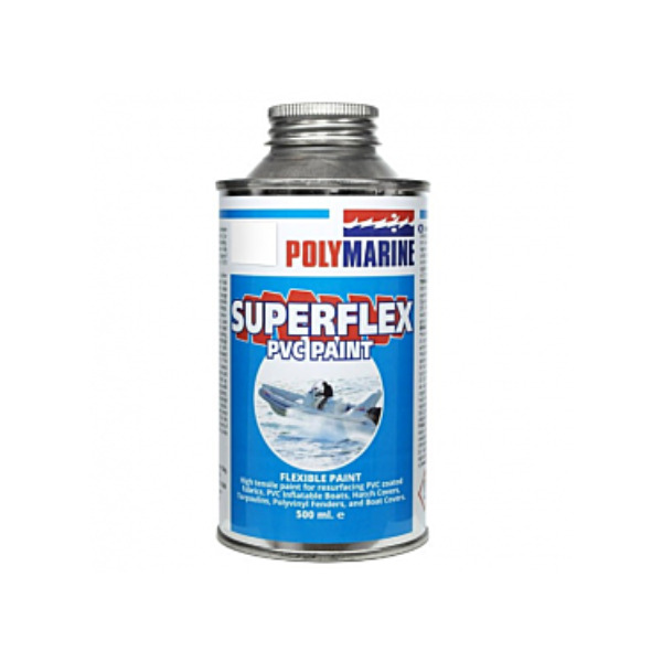 Polymarine Superflex Flexible PVC Paint - Orange - 500ml