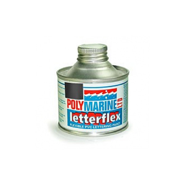 Polymarine Letterflex Flexible PVC Paint - White - 125ml (53.42.35)