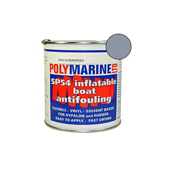 Polymarine SP54 Hypalon Inflatable Boat Antifouling - Grey - 1L