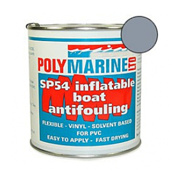 Polymarine SP54 PVC Inflatable Boat Antifouling - Grey - 1L