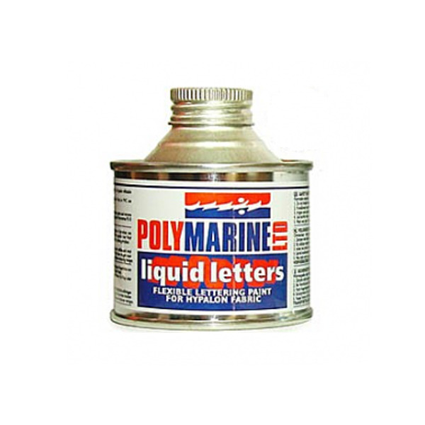 Polymarine Letterflex Flexible PVC Paint - Grey - 125ml