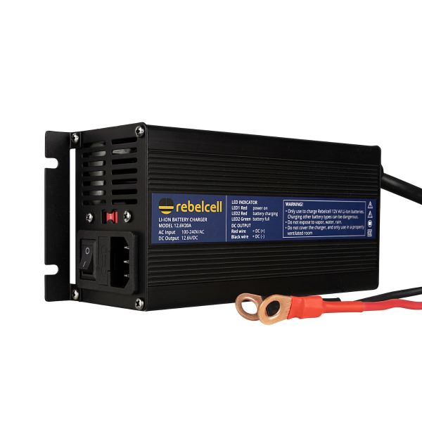 Rebelcell 12.6V20A Lithium-Ion Battery Charger - 12V / 20A - Image 3