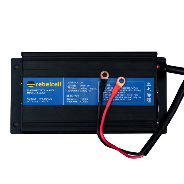 Rebelcell 12.6V35A Lithium-Ion Battery Charger - 12V / 35A - Image 2