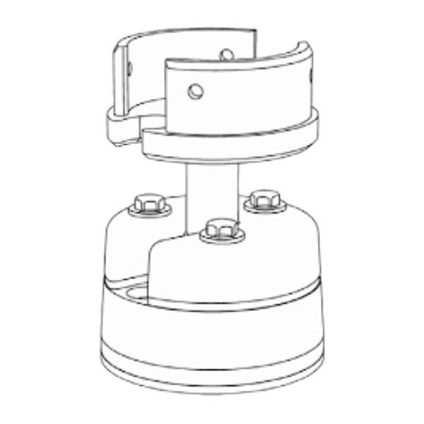 Scanstrut 19301 Adjustable Base Module c/w Fixings - SC100 Pole - Image 2