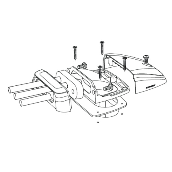 Scanstrut DS-H-MULTI-BLK Horizontal Multi Cable Seal - Black - Image 3