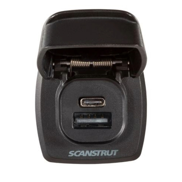 Scanstrut SC-USB-F4 Flip Pro Plus Fast Charger - USB-A / USB-C - Front/Rear Fit