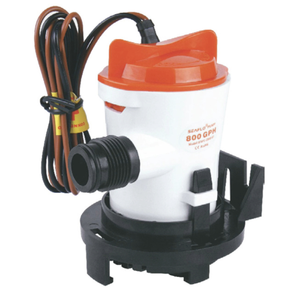 Seaflo BP1G35003 Non-Automatic Submersible Bilge Pump - 350GPH - 12V