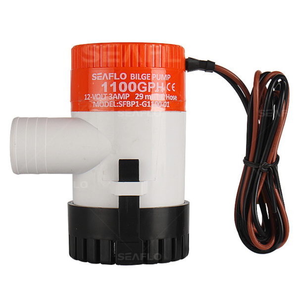 Seaflo BP2G110001 Non-Automatic Submersible Bilge Pump - 1100 GPH - 24V