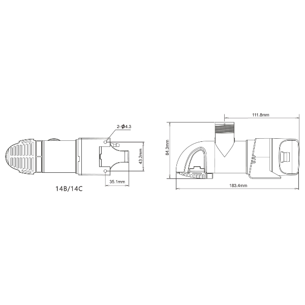 Seaflo BP1G110014C Non-Automatic Low Profile Bilge Pump - 1100Gph - 12V - Image 2