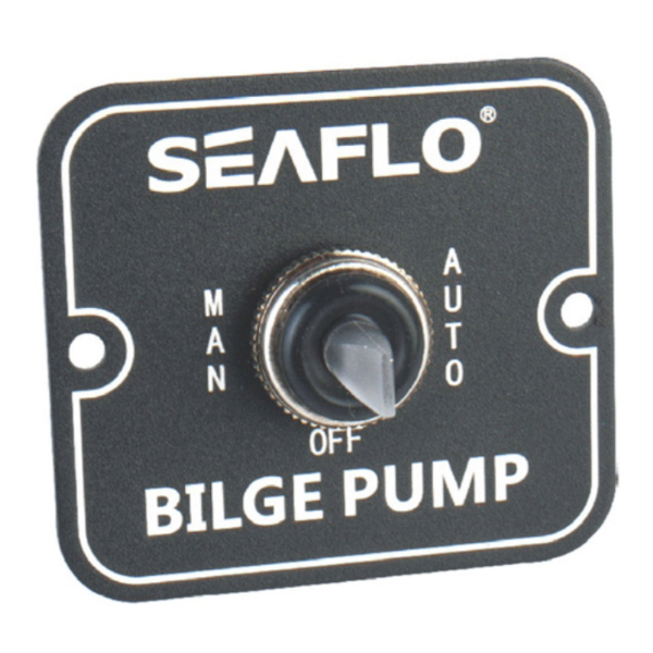 Seaflo SP01 Bilge Pump Switch Panel - 3-Way - 12V / 24V