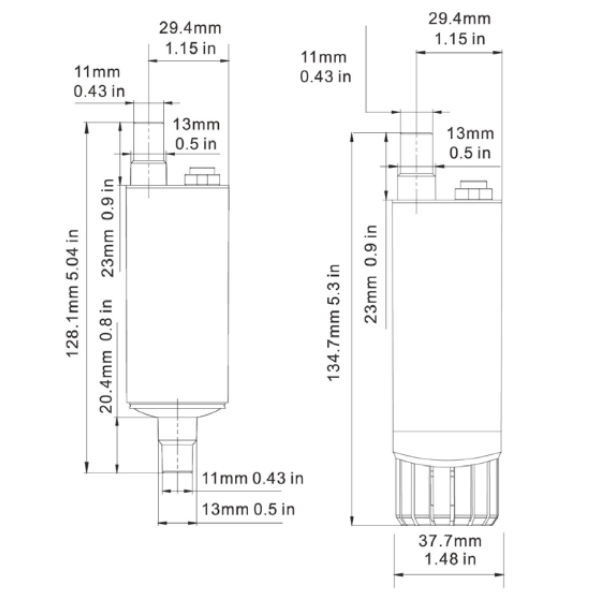 Seaflo SP1G20003B Submersible / Inline Pump - 200GPH - 1m Cable - 12V - Image 2