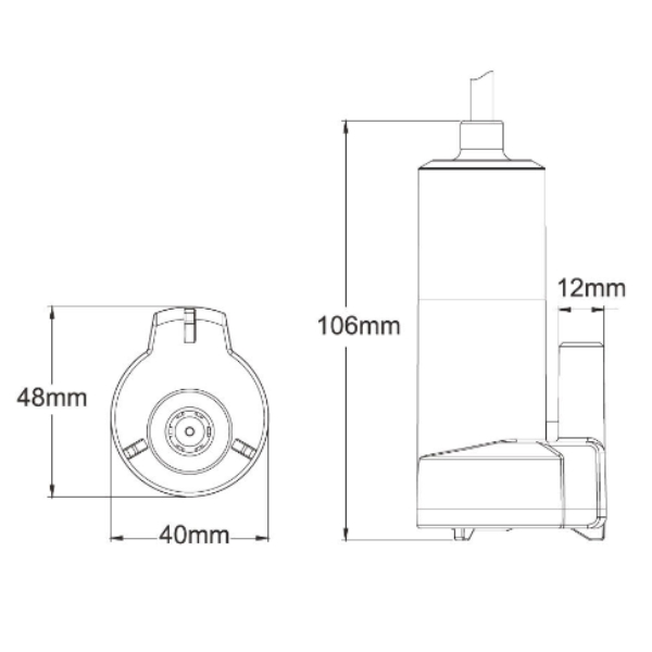 Seaflo SP1L01601 Low Voltage Submersible Pump - 16 LPM - 12V - Image 2