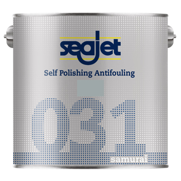 Seajet 031 Samurai Antifouling Paint - Shark Grey - 2.5l