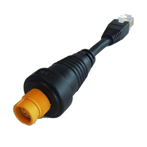 Simrad Yellow Ethernet Female To RJ45 Male Adapter Cable - 2m Simrad Yellow Ethernet Female To RJ45 Male Adapter Cable - 2m