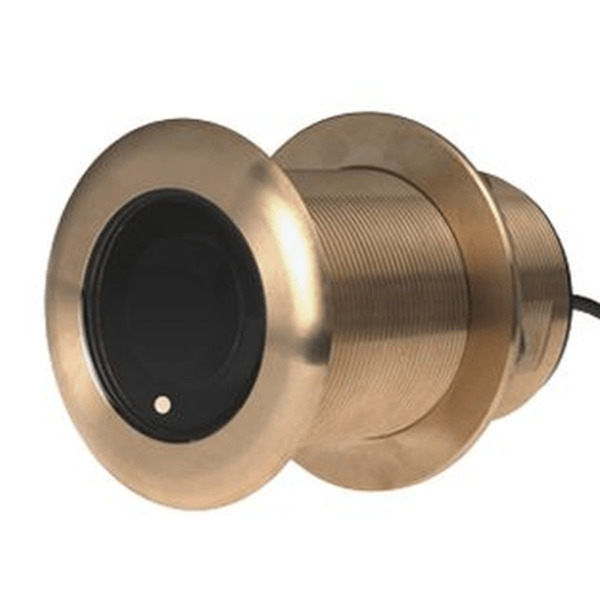 Simrad B75H Bronze High-CHIRP Thru-Hull Transducer - 0-Degree Tilt - Blue 7-Pin Connector