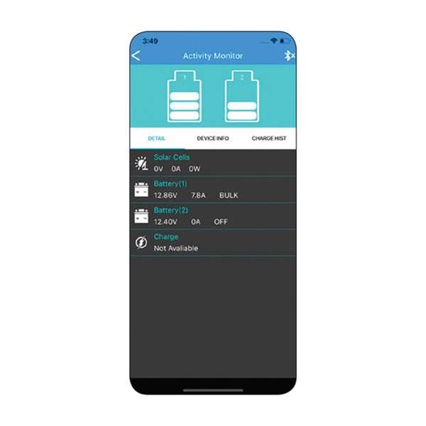 Solar Panel 15AH MPPT Dual Battery Charge Controller with App - Image 3