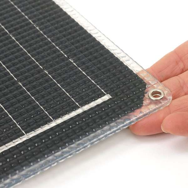 PV Logic 55w ETFE Flexi Solar Panel 12v (600 x 600mm) - Image 2