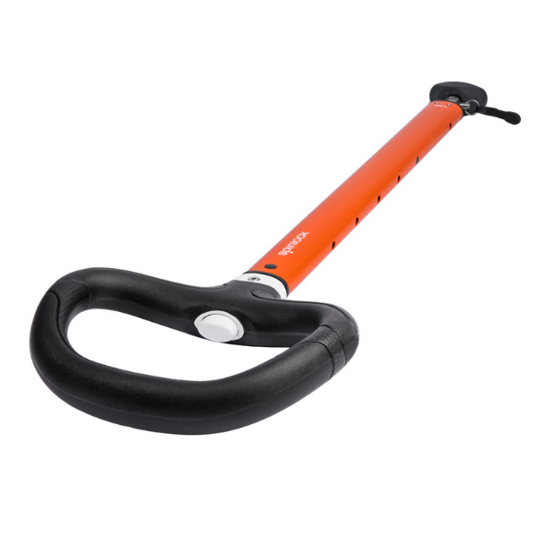 Spinlock EA/900R Asymmetric Handle Tiller Extension - 600-900mm - Matt Orange