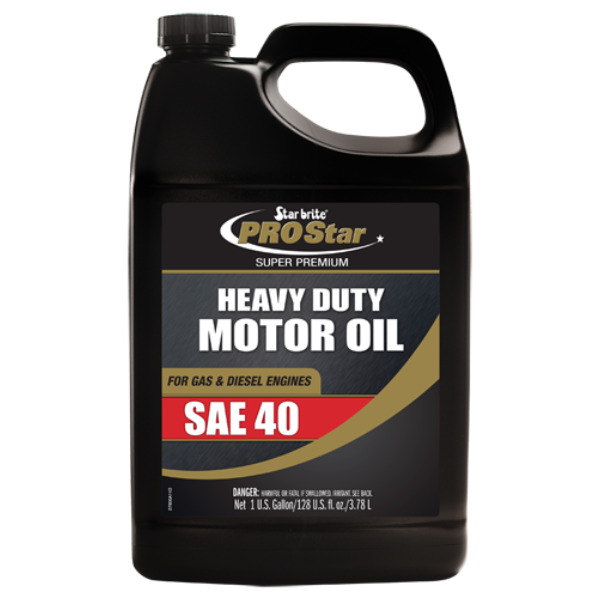 Starbrite Pro Star Super Premium Heavy Duty Motor Oil - SAE 40 - 3.8l