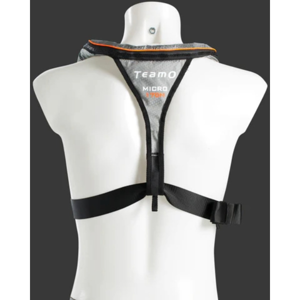 TeamO 170N Micro Lifejacket - Manual - Grey / Orange - Image 4