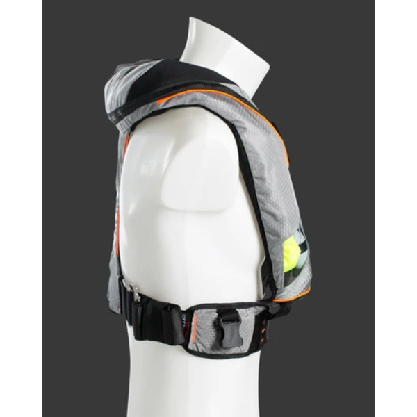 TeamO 170N Offshore BackTow Lifejacket - Hammar - Grey / Orange - Image 3