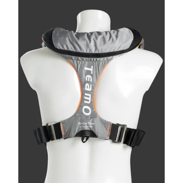 TeamO 170N Offshore BackTow Lifejacket - Hammar - Grey / Orange - Image 4