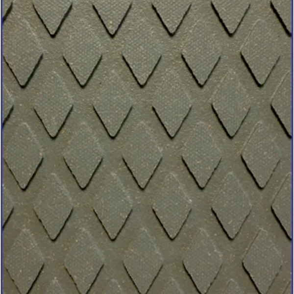 Treadmaster Original Step Pads - Diamond Pattern - Grey - 275 x 135 x 3mm - 2-Pack