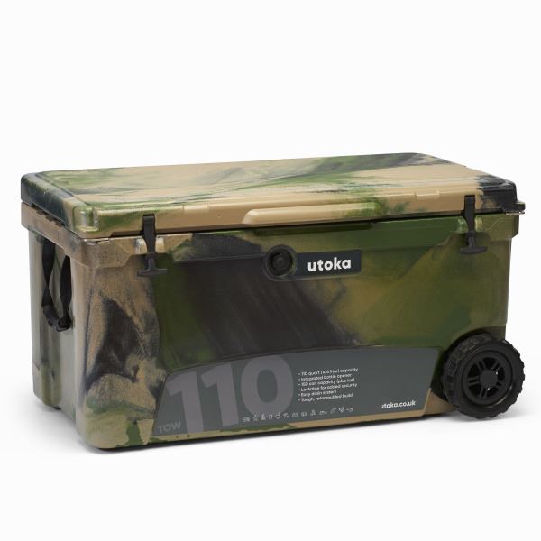 Utoka 110 Tow Cool Box - 104L - Camo