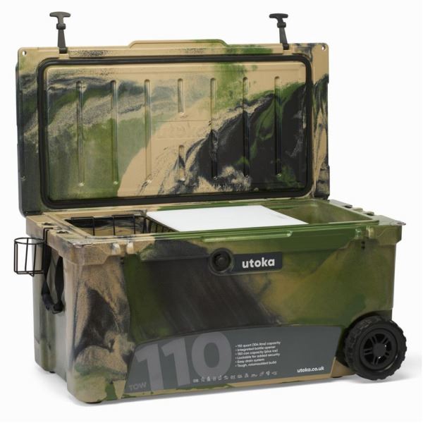 Utoka 110 Tow Cool Box - 104L - Camo - Image 2