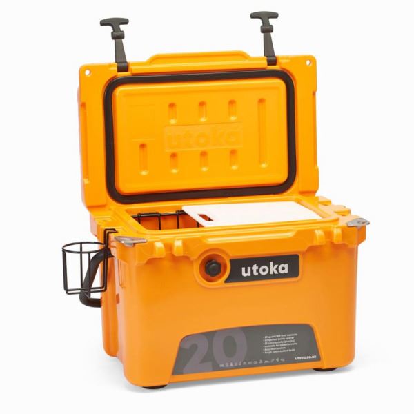 Utoka 20 Cool Box - 18L - Orange - Image 2