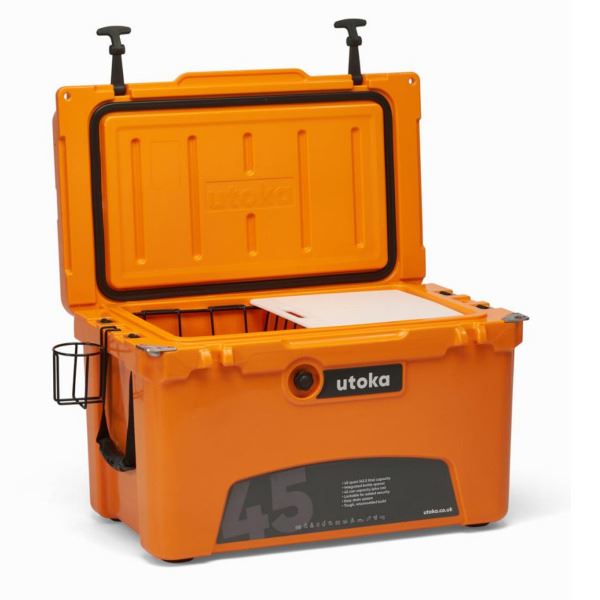 Utoka 45 Cool Box - 42L - Orange - Image 2