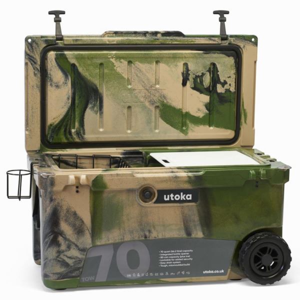 Utoka 70 Tow Cool Box - 66L - Camo - Image 2