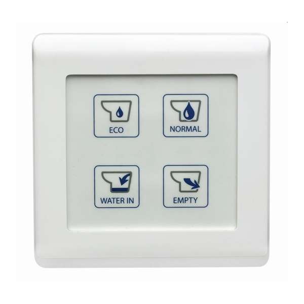 Vetus Electronic Control Panel For Toilet type TMWQ / TMS -  12/24 Volt