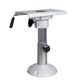 Waveline Aluminium Adjustable Boat Seat Pedestal with slider 13”-17”