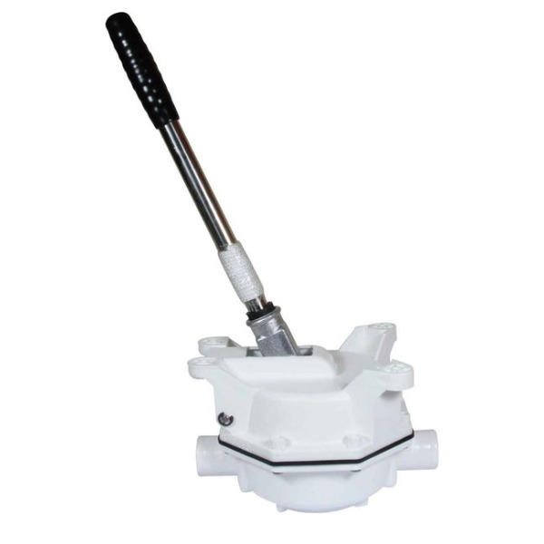 Whale BP0535 MK5 Sanitation Manual Waste Pump - Thru-Deck Mount - White