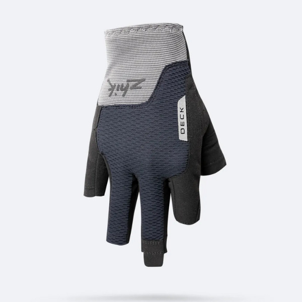 Zhik Deck Gloves - Half Finger - Unisex - Grey - XL - Image 2