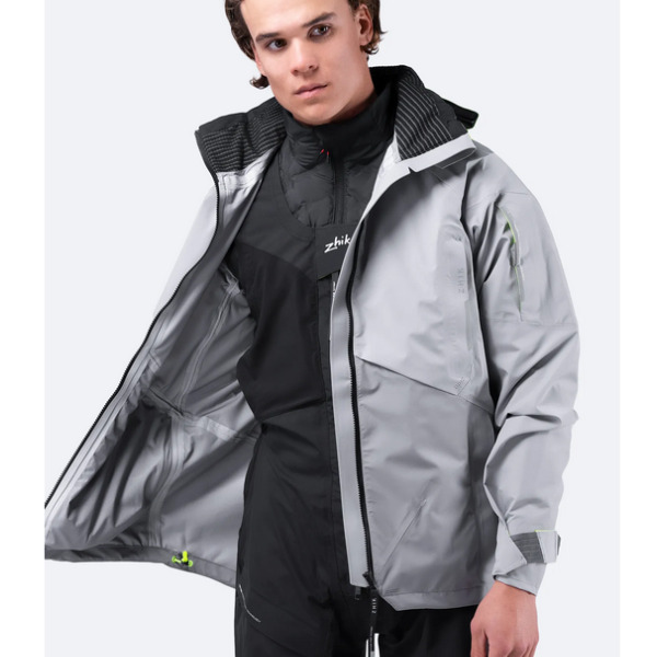 Zhik CST500 Coastal Yachting Jacket - Mens - Platinum - L